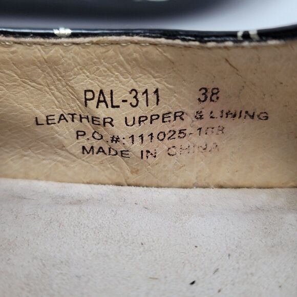 Alegria Peace & Love Patent Leather Slip On Mary Jane Shoes Size 38 PAL-311 - Picture 6 of 13